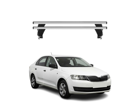 Krovni nosači SKODA RAPID 2012-2019 | aluminij | Molydon