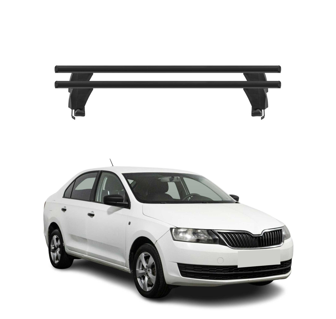 Krovni nosači SKODA RAPID 2012-2019 | aluminij | Molydon