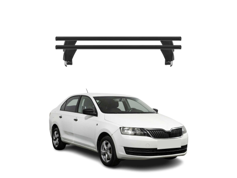 Krovni nosači SKODA RAPID 2012-2019 | aluminij | Molydon