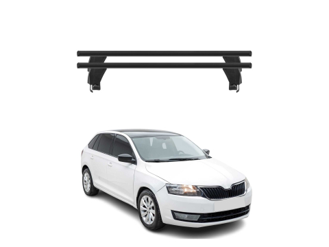Krovni nosači SKODA RAPID SPACEBACK 2013-2019 | aluminij | Molydon