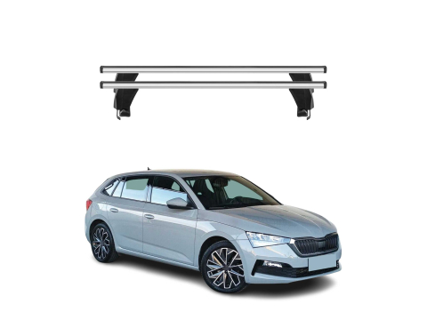 Krovni nosači SKODA SCALA 2019-2023 | aluminij | Molydon