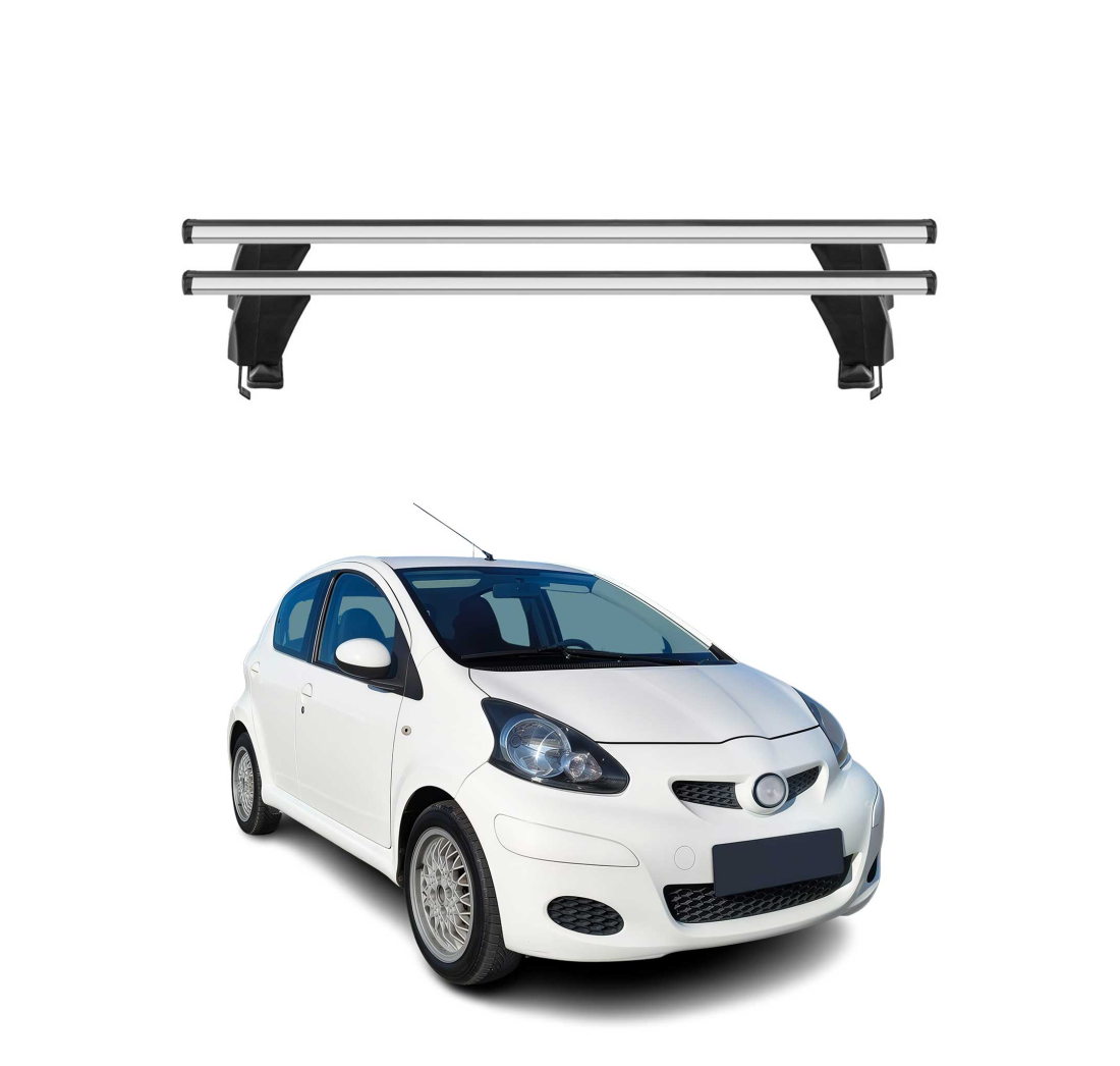Krovni nosači TOYOTA AYGO I 2005-2014 | aluminij | Molydon