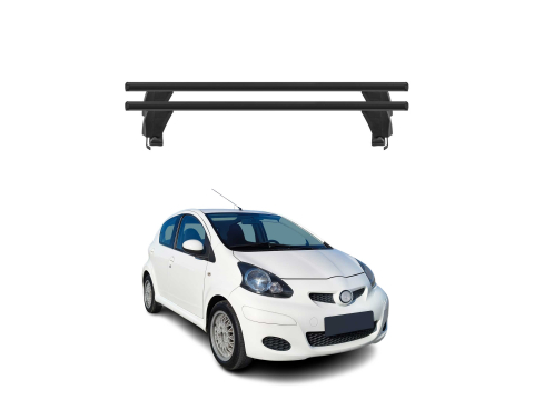 Krovni nosači TOYOTA AYGO I 2005-2014 | aluminij | Molydon