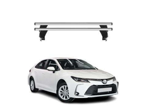 Krovni nosači TOYOTA COROLLA SD 2019-2023 | aluminij | Molydon