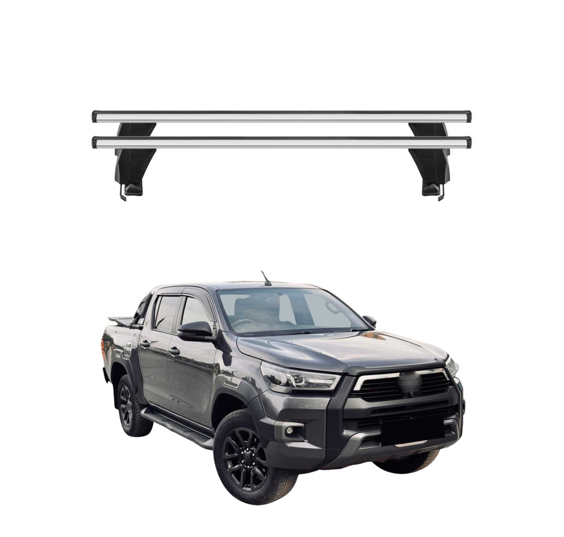 Krovni nosači TOYOTA HILUX 2015-2021 | aluminij | Molydon