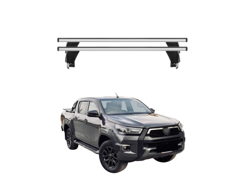 Krovni nosači TOYOTA HILUX 2015-2021 | aluminij | Molydon