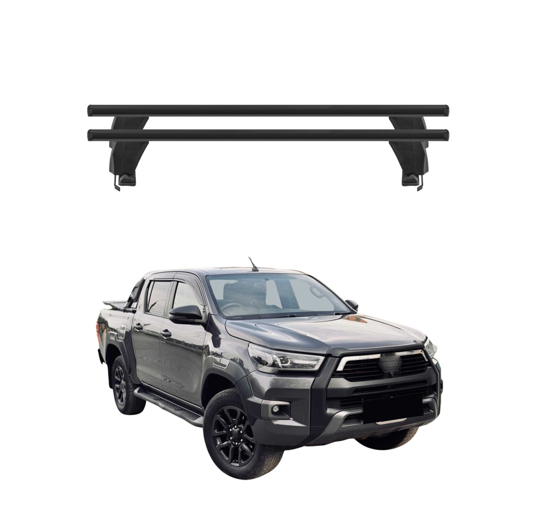 Krovni nosači TOYOTA HILUX 2015-2021 | aluminij | Molydon