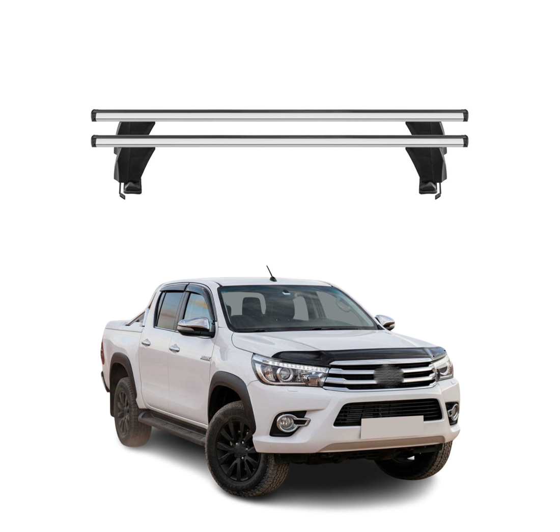 Krovni nosači TOYOTA HILUX 2011-2015 | aluminij | Molydon