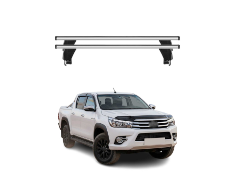 Krovni nosači TOYOTA HILUX 2011-2015 | aluminij | Molydon