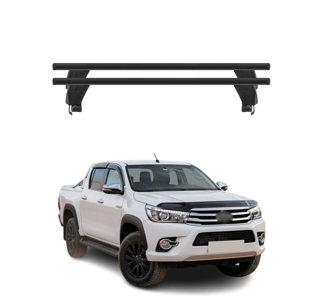 Krovni nosači TOYOTA HILUX 2011-2015 | aluminij | Molydon