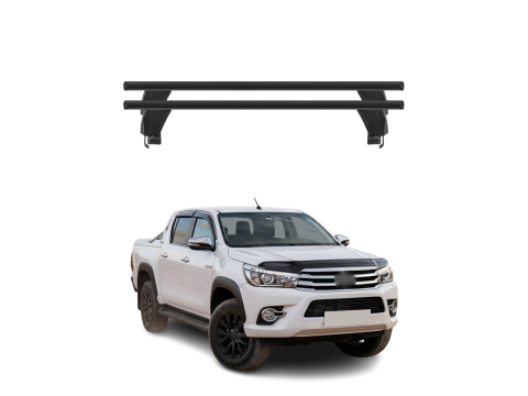 Krovni nosači TOYOTA HILUX 2011-2015 | aluminij | Molydon