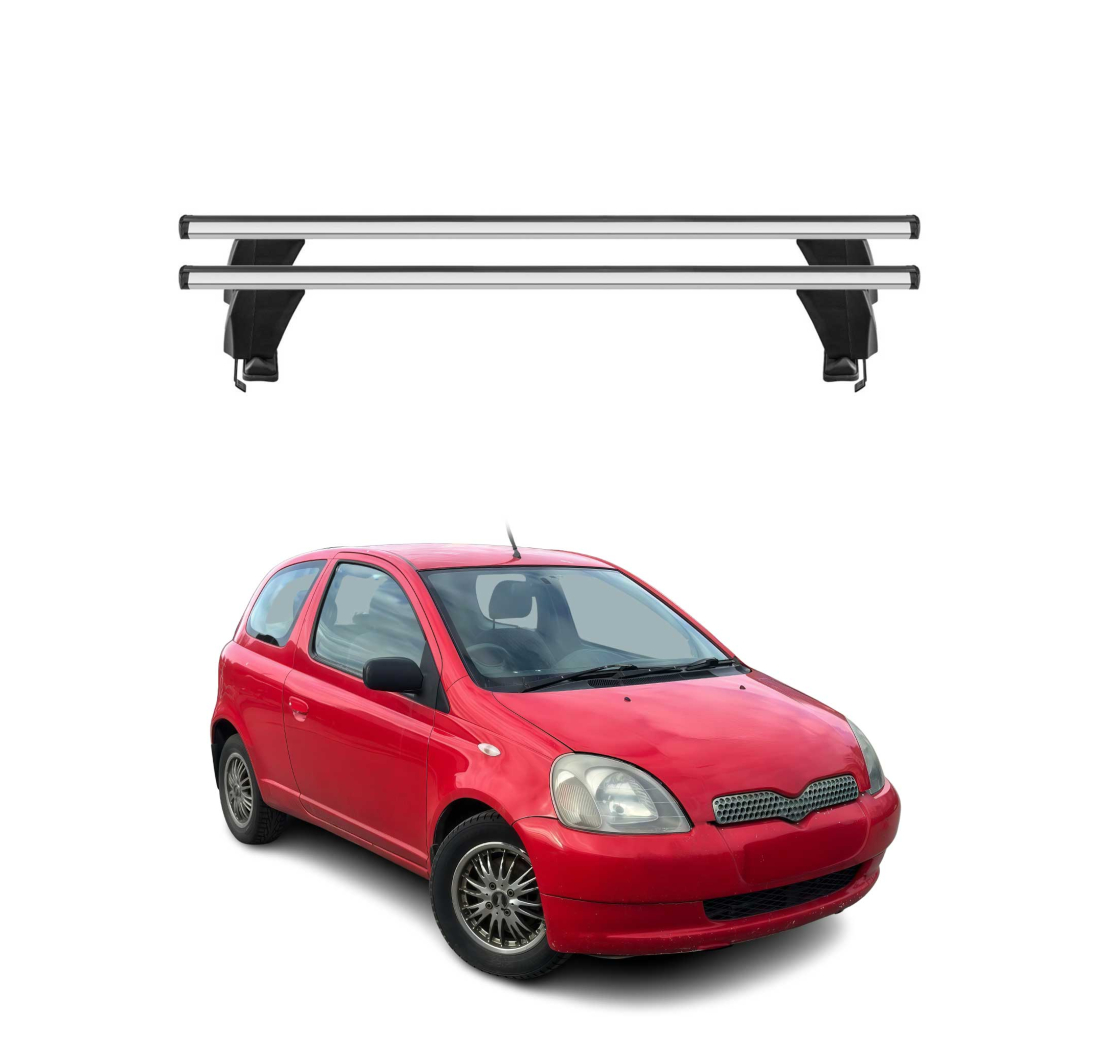 Krovni nosači TOYOTA YARIS 1999-2005 | aluminij | Molydon