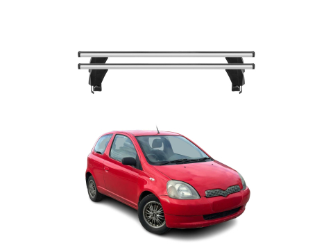 Krovni nosači TOYOTA YARIS 1999-2005 | aluminij | Molydon