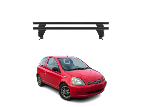 Krovni nosači TOYOTA YARIS 1999-2005 | aluminij | Molydon