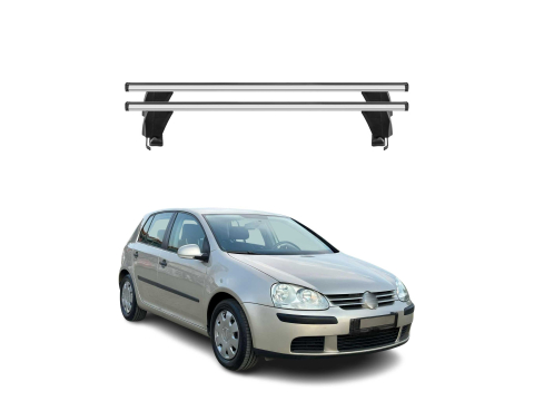 Krovni nosači VW GOLF V 2003-2008 | aluminij | Molydon