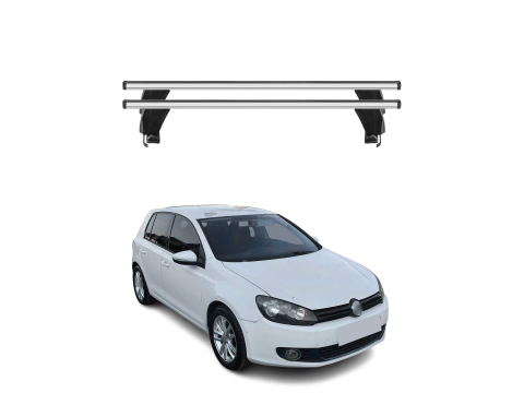 Krovni nosači VW GOLF VI 2008-2012 | aluminij | Molydon