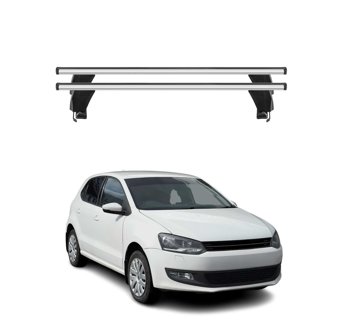 Krovni nosači VW POLO V 2009-2017 | aluminij | Molydon