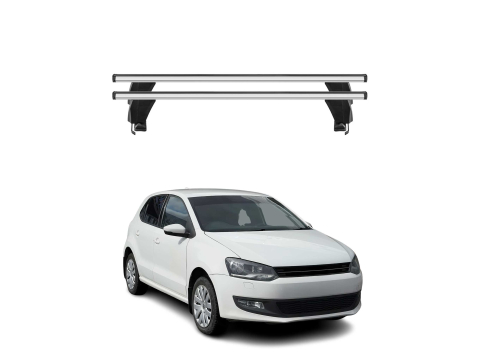 Krovni nosači VW POLO V 2009-2017 | aluminij | Molydon