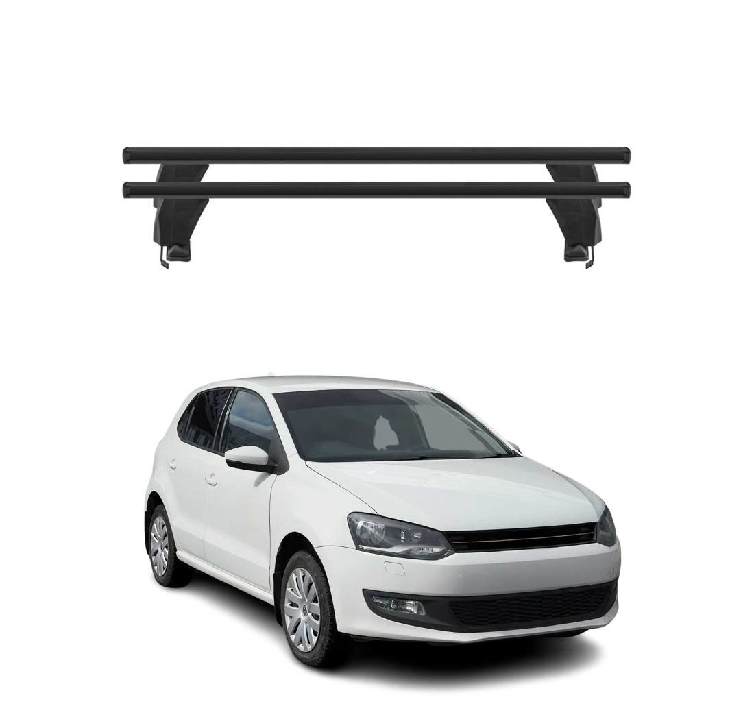 Krovni nosači VW POLO V 2009-2017 | aluminij | Molydon