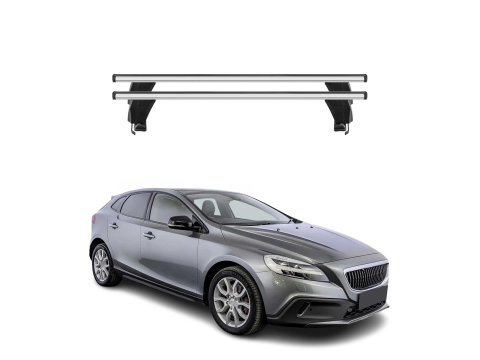 Krovni nosači VOLVO V40 2016-2023 | aluminij | Molydon