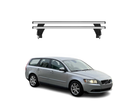 Krovni nosači VOLVO V50 2008-2012 | aluminij | Molydon