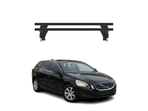 Krovni nosači VOLVO V60 2010-2013 | aluminij | Molydon