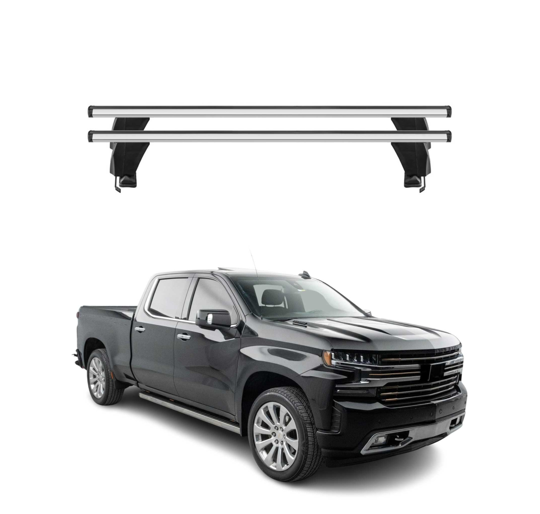 Krovni nosači CHEVROLET SILVERADO 2019-2023 | aluminij | Molydon