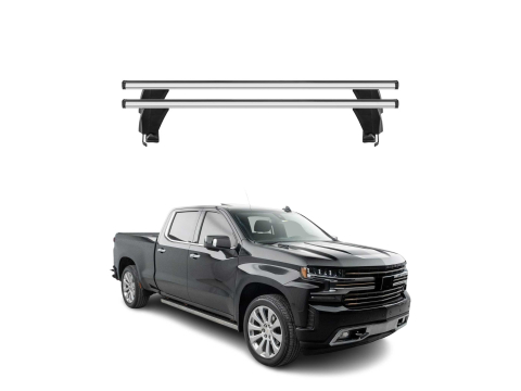 Krovni nosači CHEVROLET SILVERADO 2019-2023 | aluminij | Molydon