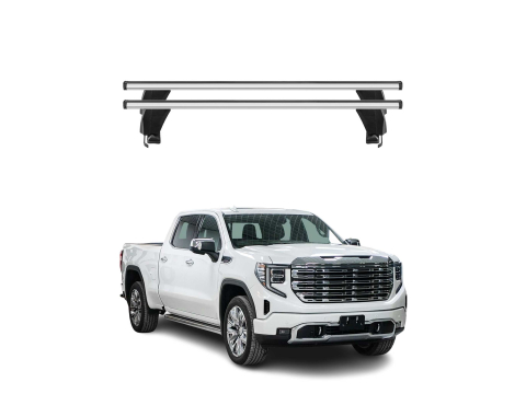 Krovni nosači GMC SIERRA IV 2019-2023 | aluminij | Molydon