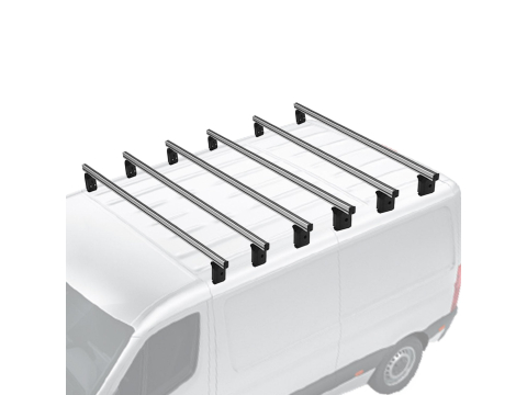 Krovni nosači VW CRAFTER 2006-2023 | aluminij | Molydon