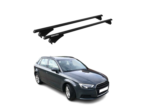 Krovni nosači AUDI A3 8V SPORTBACK 2012-2020 | aluminij | Molydon