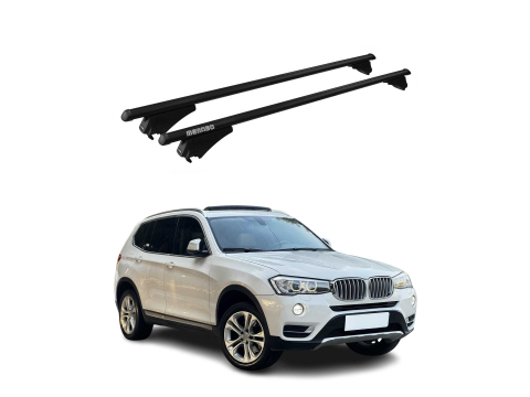 Krovni nosači BMW X3 F25 2010-2017 | aluminij | Molydon
