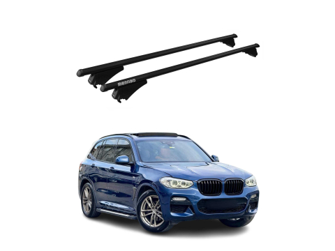 Krovni nosači BMW X3 G01 2017-2024 | aluminij | Molydon