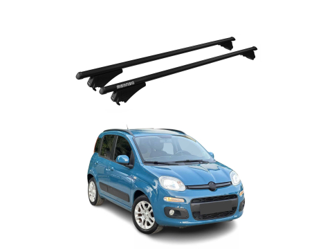 Krovni nosači FIAT PANDA 2015-2022 | aluminij | Molydon