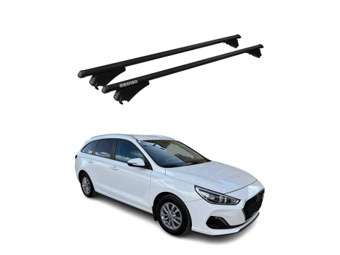 Krovni nosači HYUNDAI I30 SW 2017- | aluminij | Molydon
