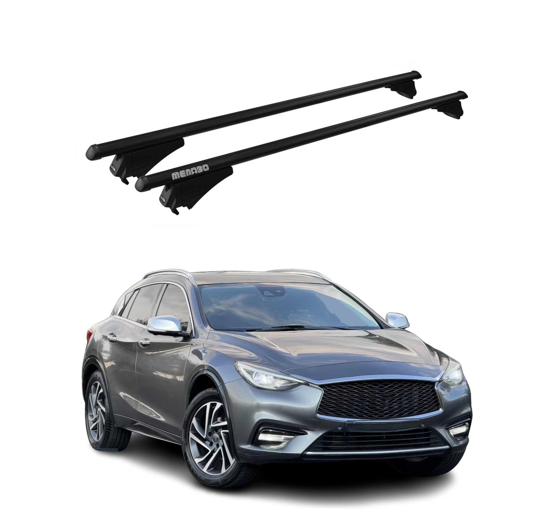 Krovni nosači INFINITI Q30 2015-2019 | aluminij | Molydon