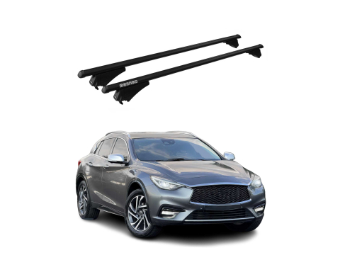 Krovni nosači INFINITI Q30 2015-2019 | aluminij | Molydon