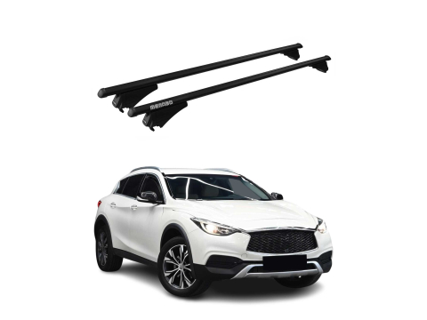 Krovni nosači INFINITI QX30 2016-2019 | aluminij | Molydon