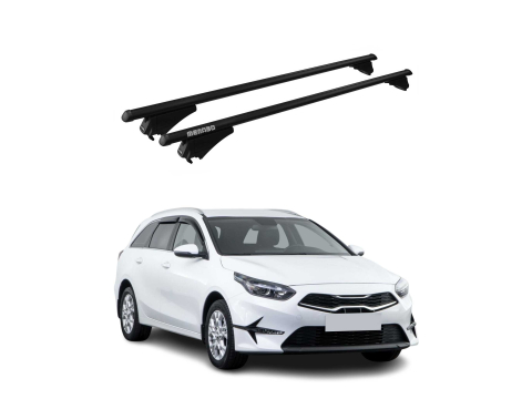 Krovni nosači KIA CEED JD SW 2018-2023 | aluminij | Molydon
