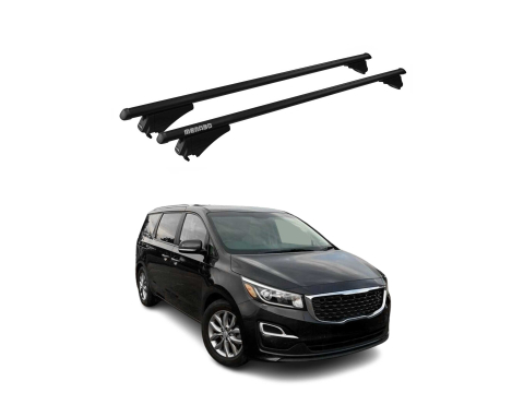 Krovni nosači KIA GRAND CARNIVAL III 2014-2020 | aluminij | Molydon