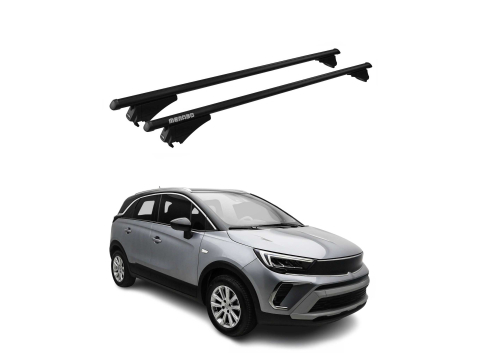 Krovni nosači OPEL CROSSLAND 2020-2023 | aluminij | Molydon