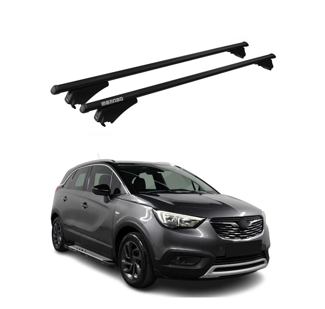 Krovni nosači OPEL CROSSLAND X 2017-2020 | aluminij | Molydon