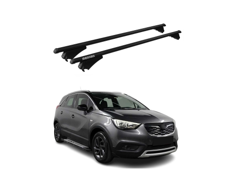 Krovni nosači OPEL CROSSLAND X 2017-2020 | aluminij | Molydon