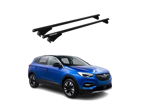 Krovni nosači OPEL GRANDLAND X 2017-2021 | aluminij | Molydon
