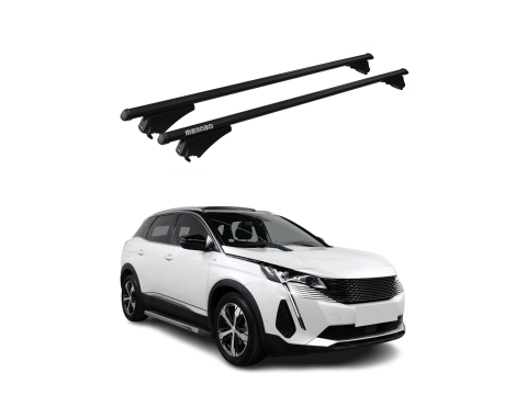 Krovni nosači PEUGEOT 3008 2021-2023 | aluminij | Molydon