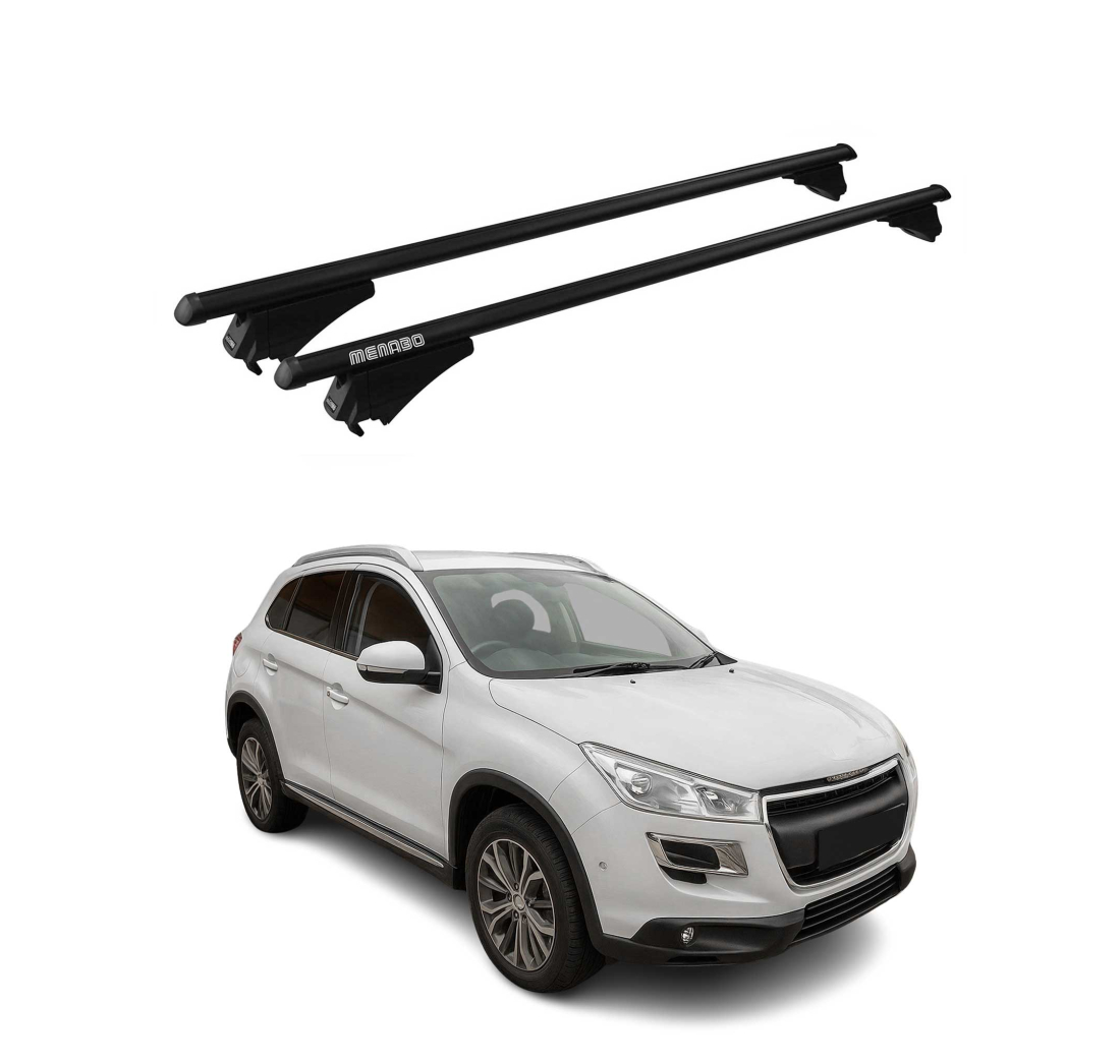 Krovni nosači PEUGEOT 4008 2012-2017 | aluminij | Molydon