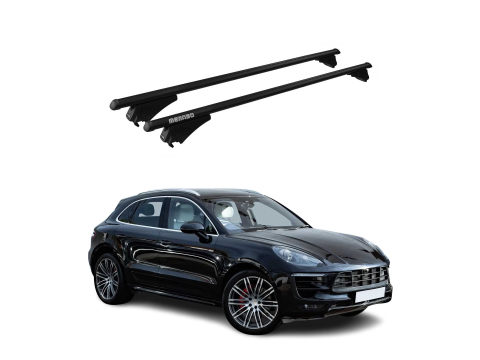 Krovni nosači PORSCHE MACAN 2013-2018 | aluminij | Molydon