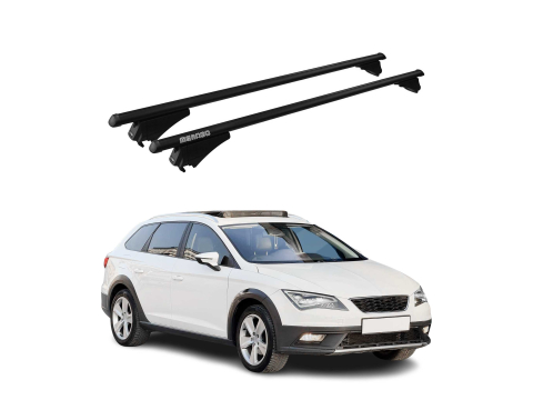 Krovni nosači SEAT LEON X-PERIENCE ST 2015-2020 | aluminij | Molydon