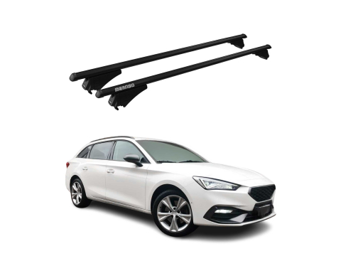 Krovni nosači SEAT LEON IV 2020-2023 | aluminij | Molydon