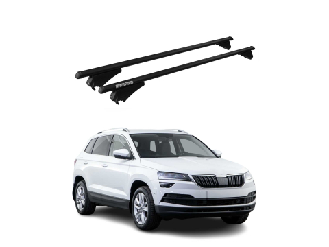 Krovni nosači SKODA KAROQ 2018-2023 | aluminij | Molydon